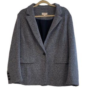 LOFT Gray Blazer